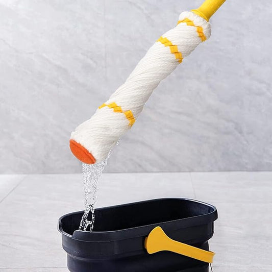 Ergonomic Handle Mop, 57 - Inch (145cm) Extended Pole, Microfiber Mop Head, Multi - Position Comfort Grip Design